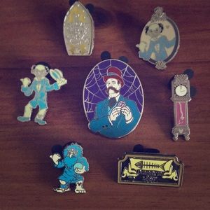 Disney Pin Set - Haunted Mansion